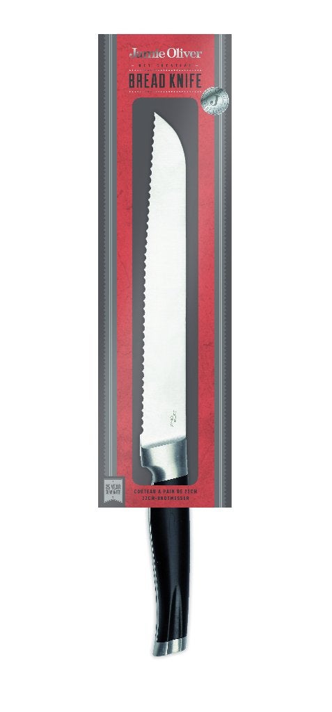 Nieuw | Broodmes 22cm Jamie Oliver, Los bestek, Nieuw, Ophalen of Verzenden, Broodmes