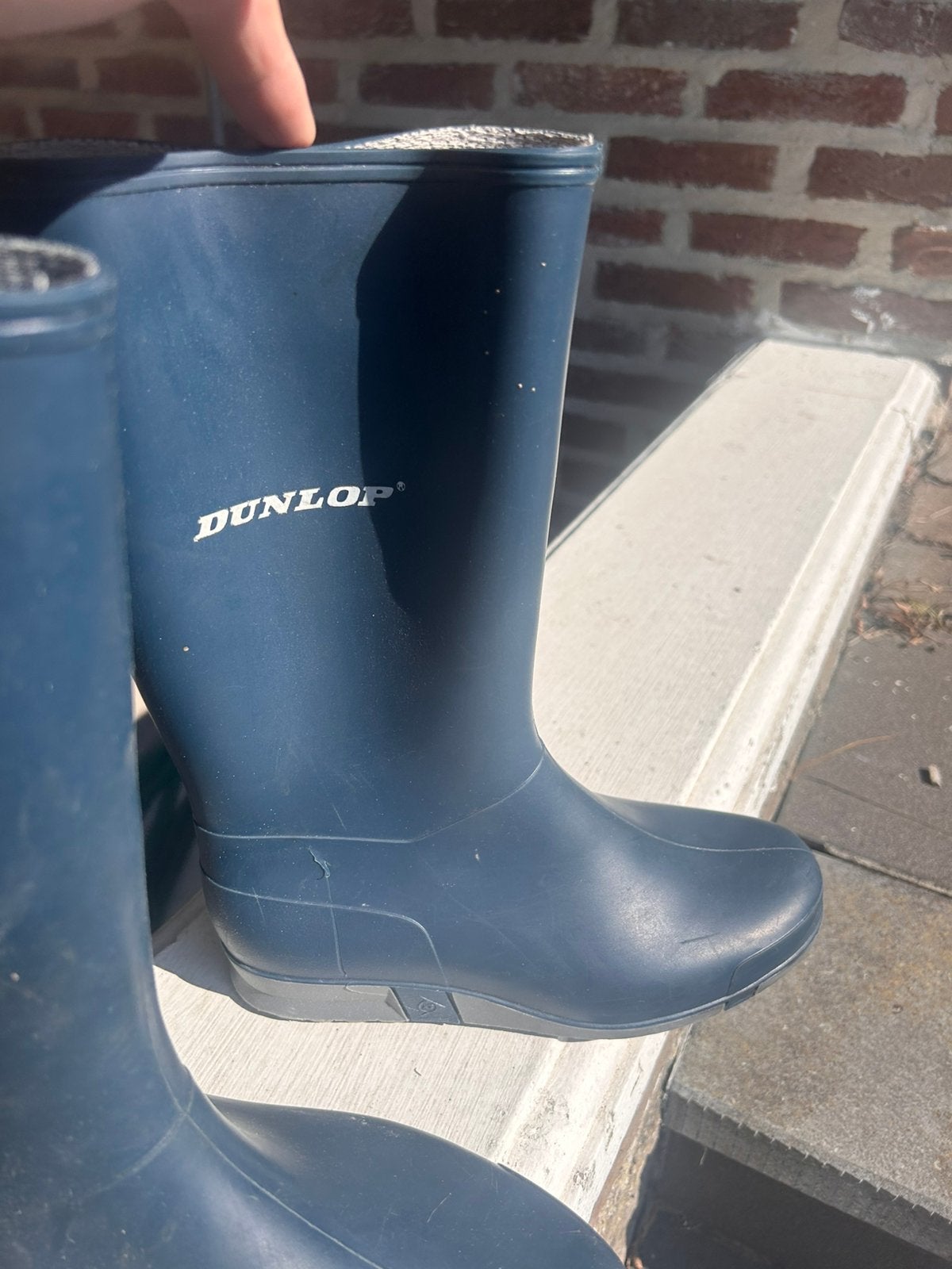 Regen botten dunlop, Comme neuf, Enlèvement, Bottes, Garçon ou Fille