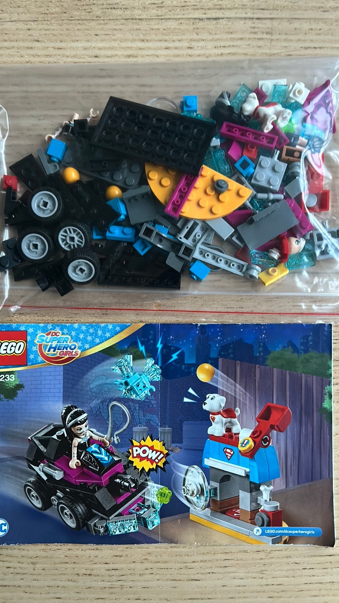 Lego DC Super Hero Girls 41233, complet, Enlèvement ou Envoi, Lego, Ensemble complet, Instructions incluses
