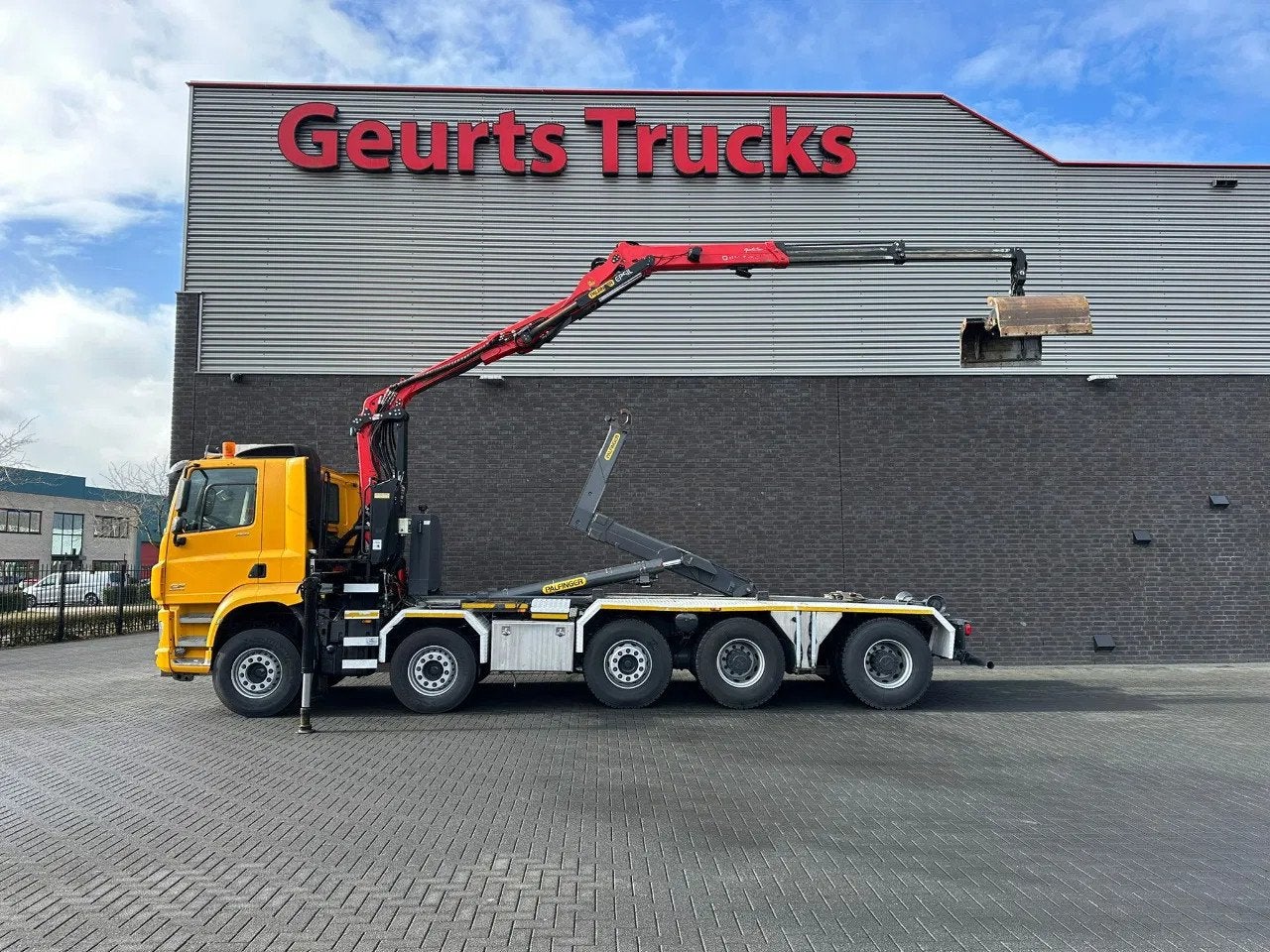 Ginaf X6 5250 CSE 10X4PALFINGER HAAKARMSYSTEM / ABROLLKIPPER, Achat, Euro 6, Diesel, 462 ch