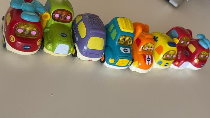 Vtech Toet Toet voertuigen, Kinderen en Baby's, Speelgoed | Vtech, Ophalen of Verzenden, Zo goed als nieuw