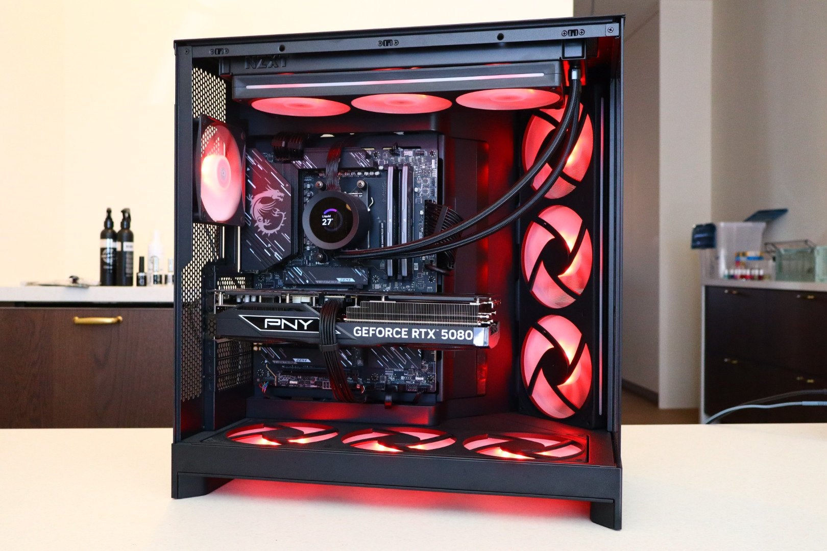 Highend Gaming PC Ryzen / RTX 5080 / DDR5, Ophalen of Verzenden, Zo goed als nieuw, Gaming, SSD