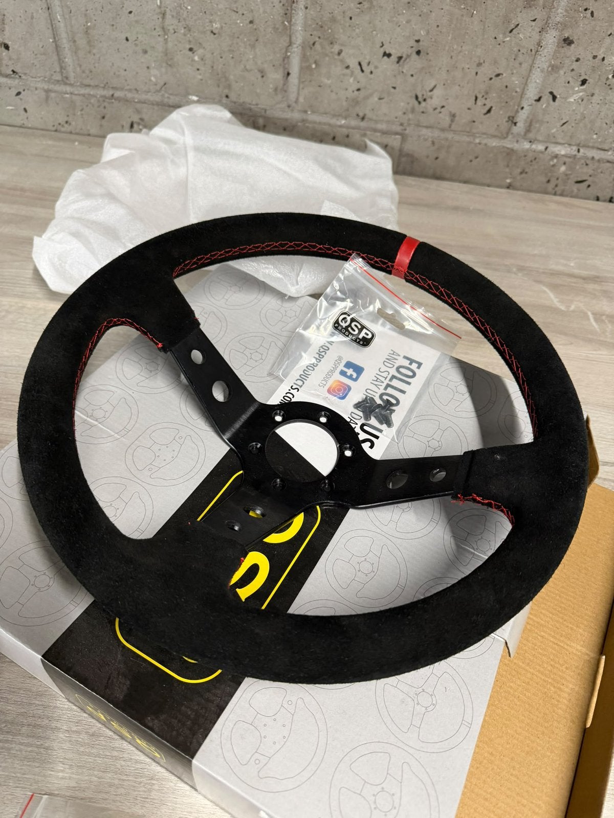 QSP sportstuur, Ophalen, BMW