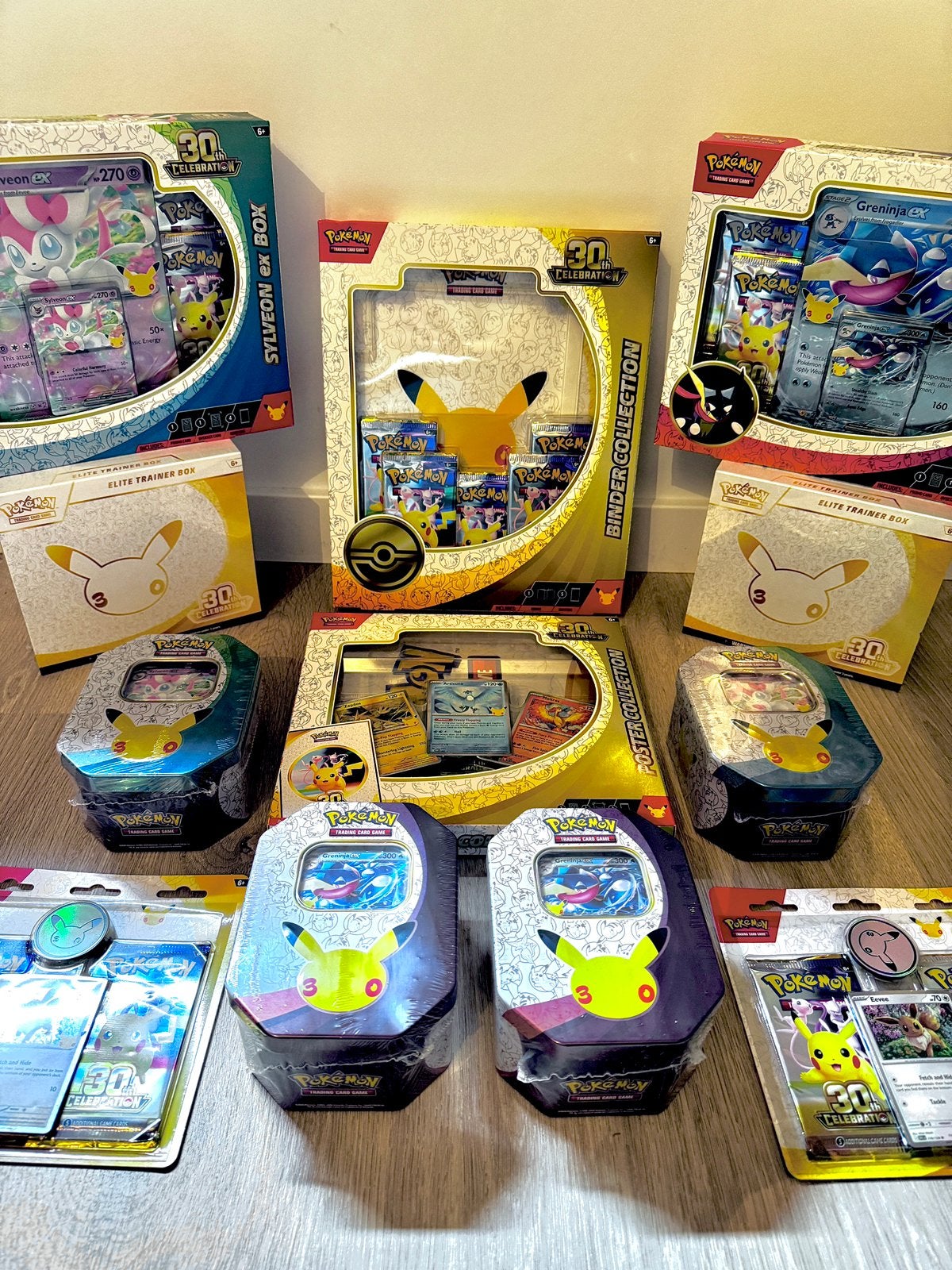 Sealed Pokémon Collectie Engels: 30th, Prismatic, Ascended, Enlèvement ou Envoi, Neuf, Booster, Foil