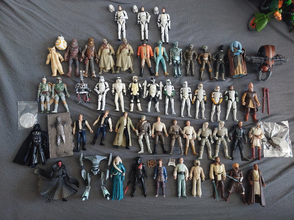 Figurines star wars lot, Collections, Enlèvement, Utilisé, Figurine