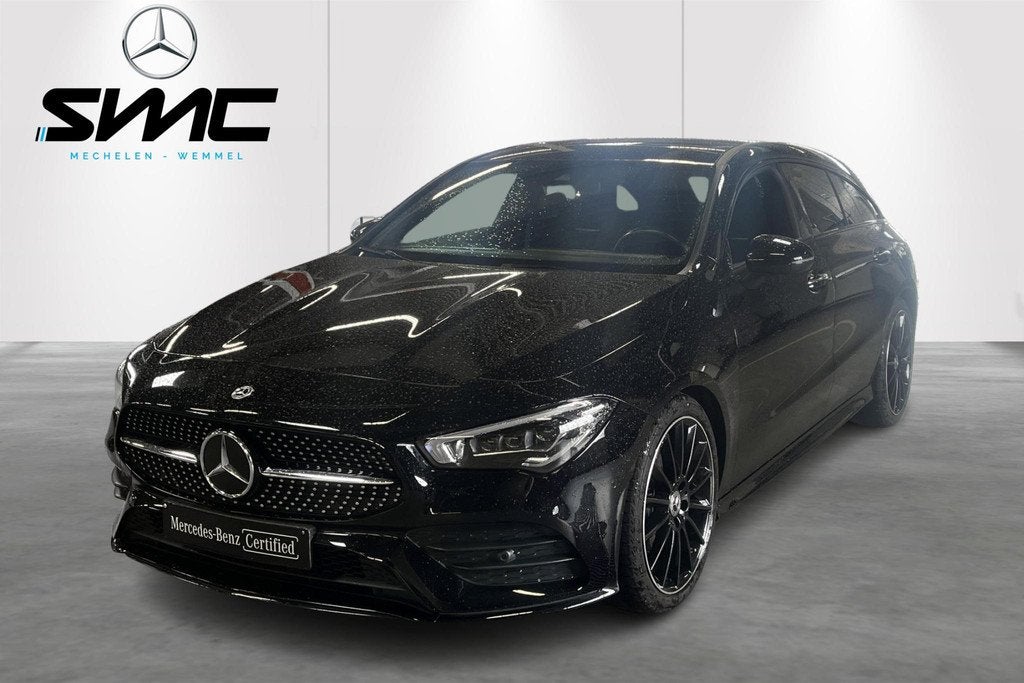 Mercedes-Benz CLA Shooting Brake CLA 180 d AMG Line, Auto's, CLA, Stof, Gebruikt, Zwart