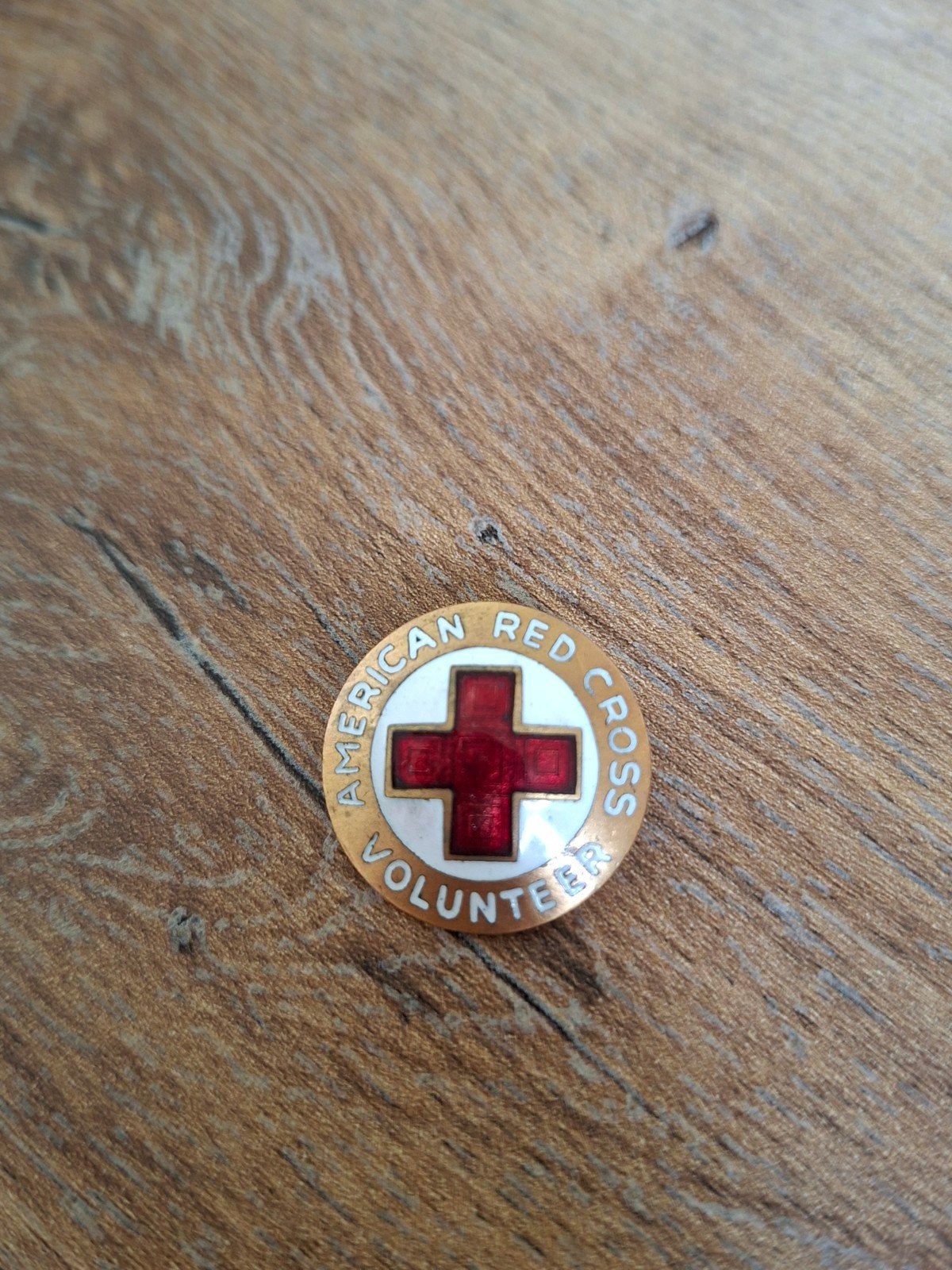 WW2 US ARC volunteer pin, Ophalen of Verzenden