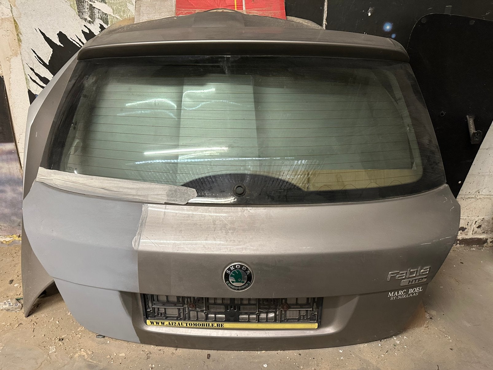 Koffer skoda fabia, Arrière, Haillon arrière, Enlèvement, Skoda