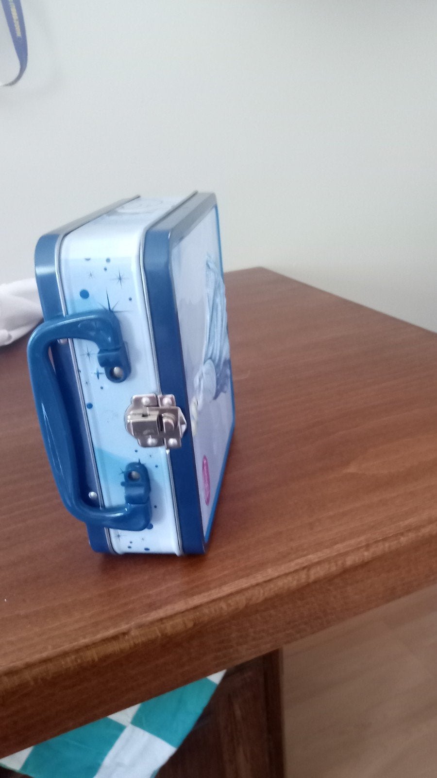 AV brooddoos Frozen Walt Disney blauw, Ophalen of Verzenden, Overige figuren, Zo goed als nieuw, Tas, Koffer of Zak