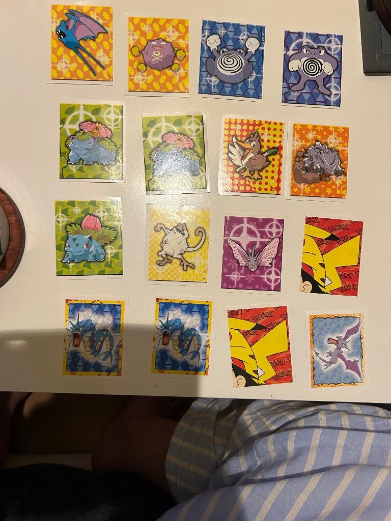 Autocollants Pokémon Merlin, Enlèvement ou Envoi, Comme neuf, Autres types