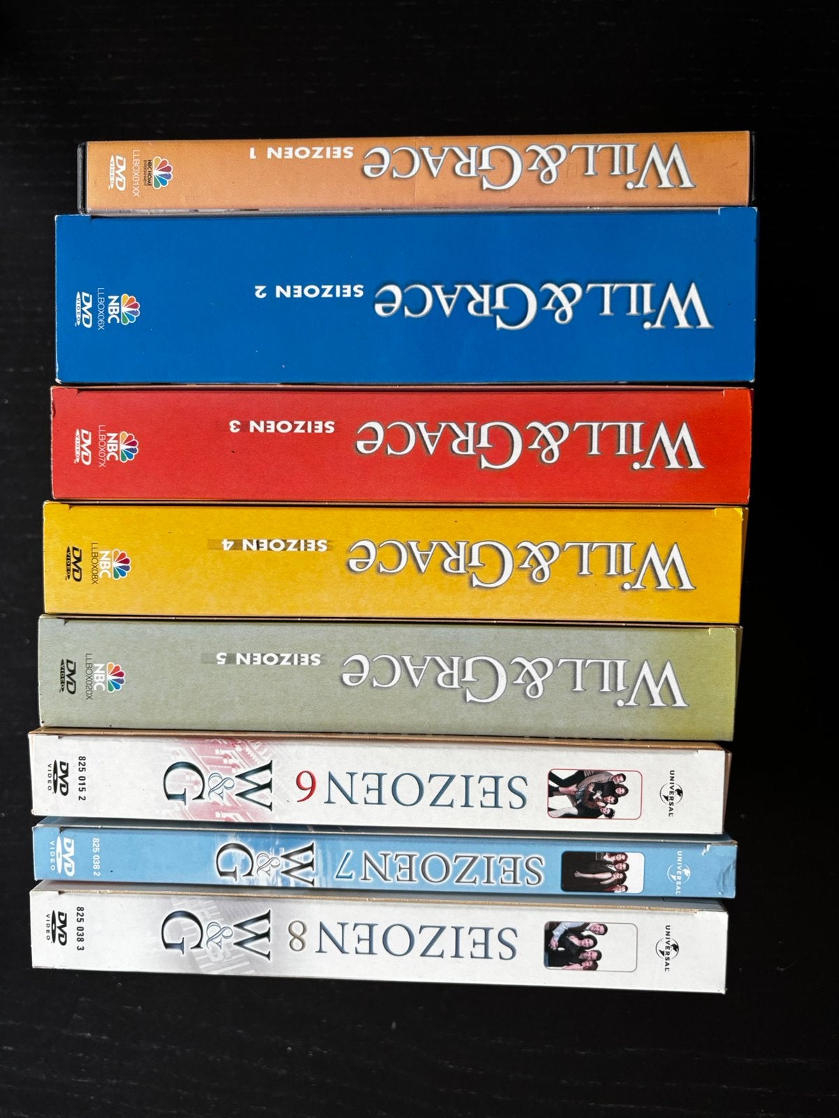 Complete DVD Boxset Will & Grace – Seizoen 1 t/m 8 Vollledig, CD & DVD, Comédie, Néerlandais, Enlèvement, Utilisé