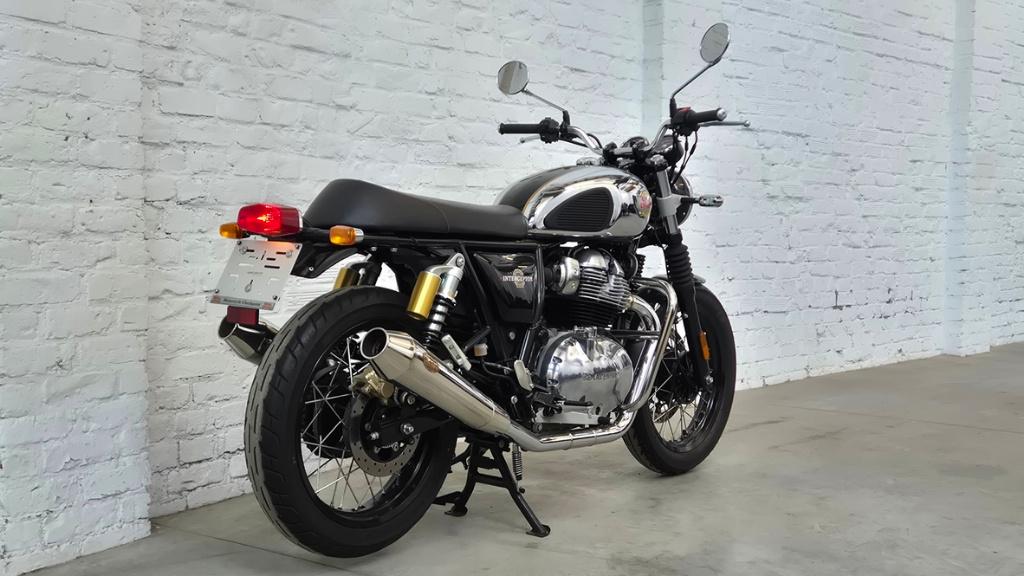 Royal Enfield Interceptor 650 Chrome ZARD @motomobilia, 2 cilinders, Nieuw, Bedrijf, Minimaal motorrijbewijs A2