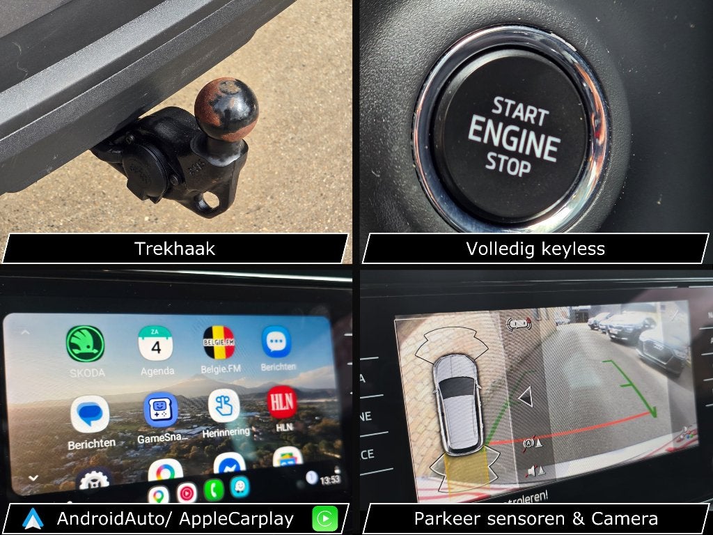 ✔SKODA KAROQ 1.0TSI SUV Ambition 2024 Euro6! Trekhaak,.., Autos, Argent ou Gris, Achat, Euro 6, Entreprise