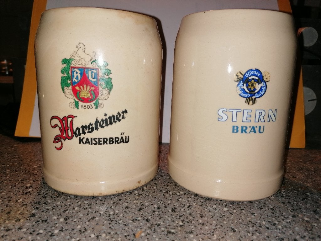 CHOPE à bière, Collections, Enlèvement, Utilisé, Chope(s)