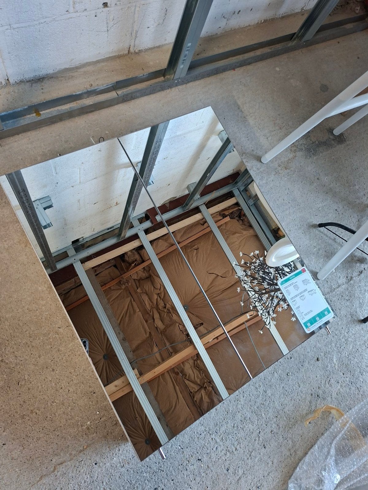 Armoire à glace / Armoire de salle de bain avec miroir, Enlèvement