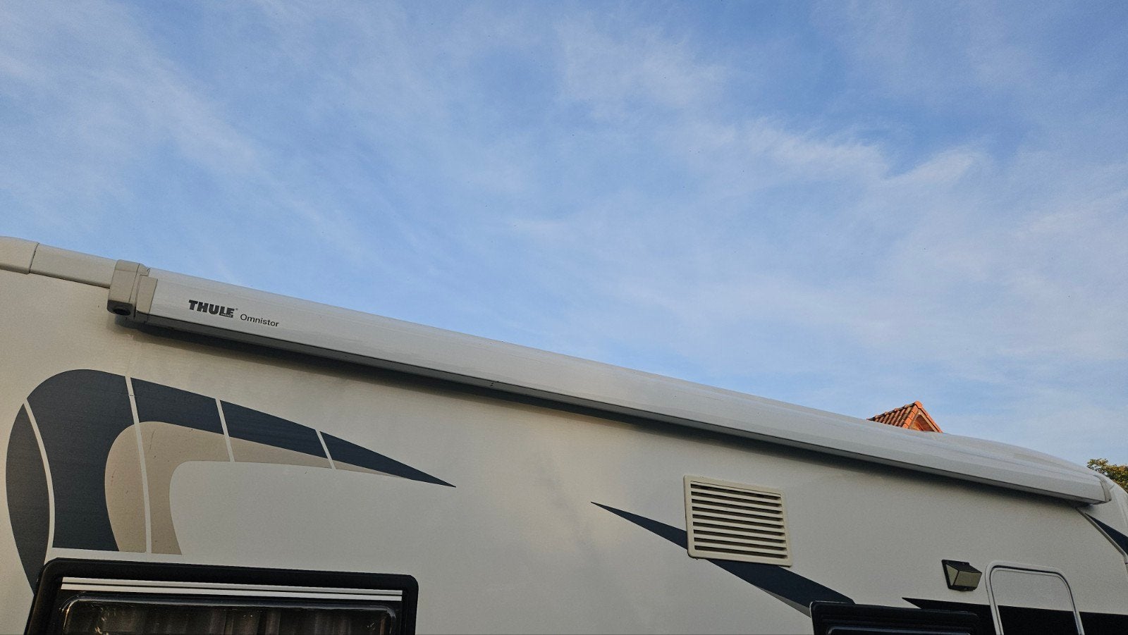thule omnistor luifel 4 meter, Caravans en Kamperen, Ophalen, Thule
