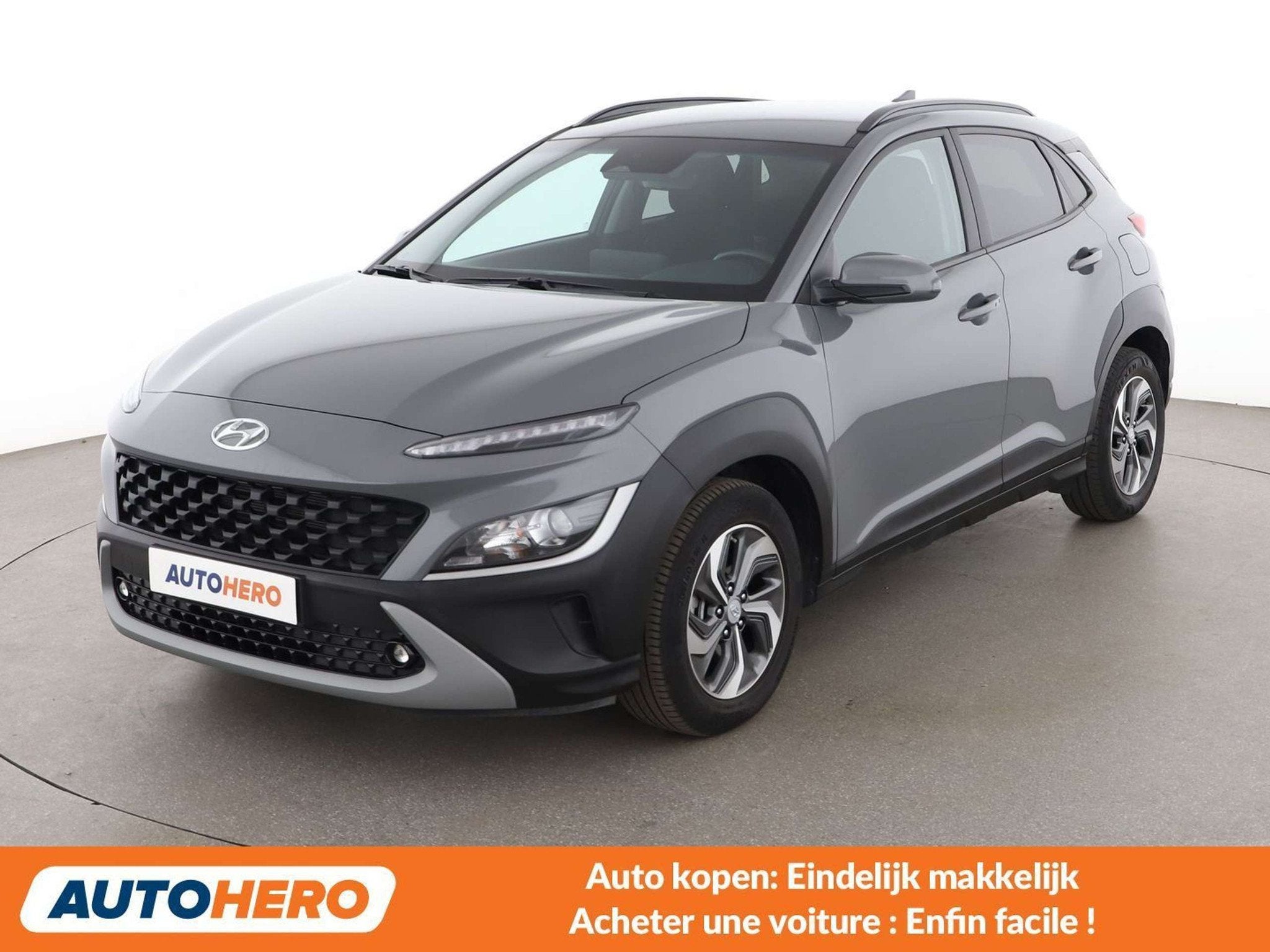 Hyundai KONA 1.6 Hybrid Business 2WD (bj 2023, automaat), Auto's, Stof, Gebruikt, 1580 cc, 5 zetels
