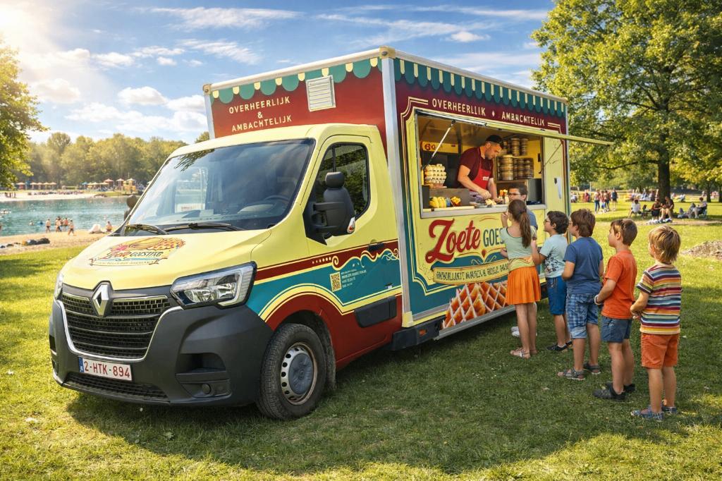 TOP marktwagen inrichting volledig nieuw!, Articles professionnels, Enlèvement
