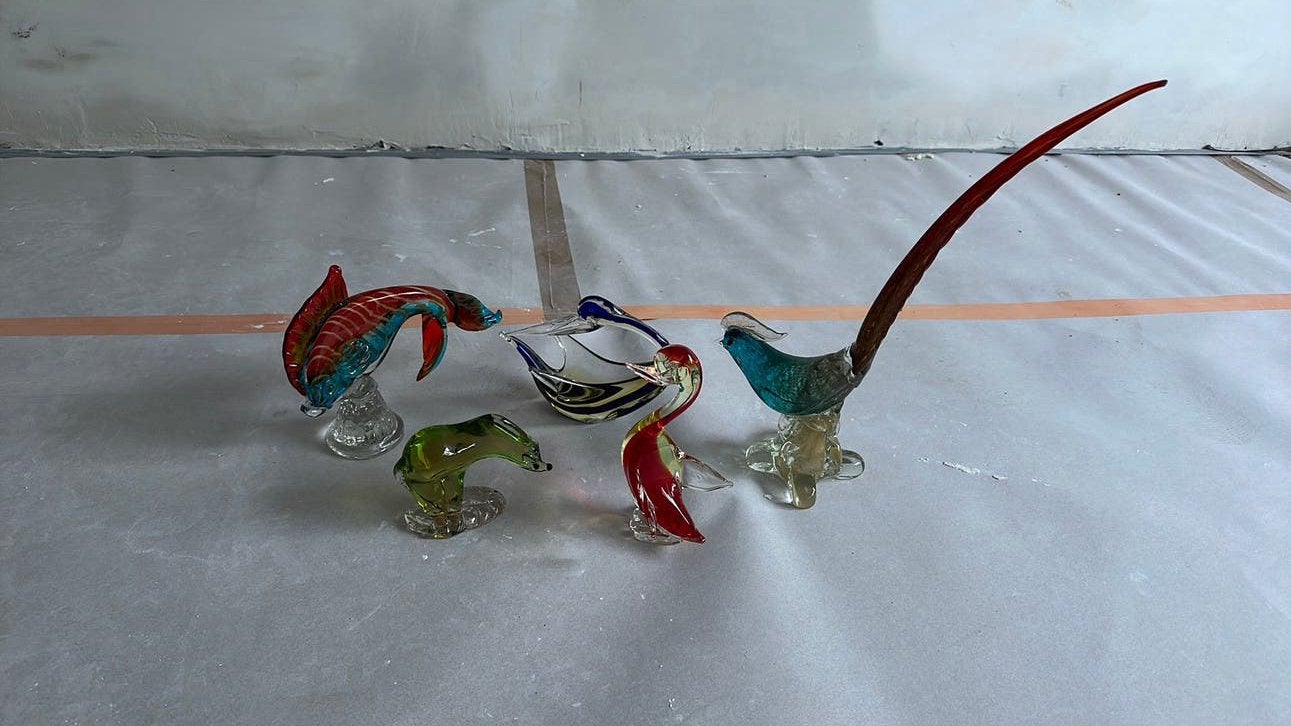 Figurines sculptures murano, Antiquités & Art, Enlèvement ou Envoi