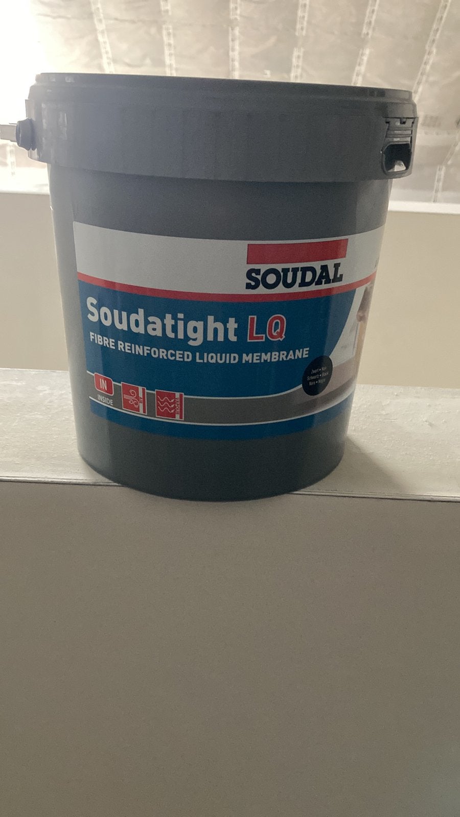 Soudal soudatight LQ, Bricolage & Construction, Peinture, Vernis & Laque, Enlèvement, Noir