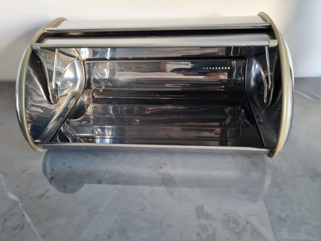 vintage retro broodtrommel - brooddoos blinkend, Verzamelen, Ophalen of Verzenden