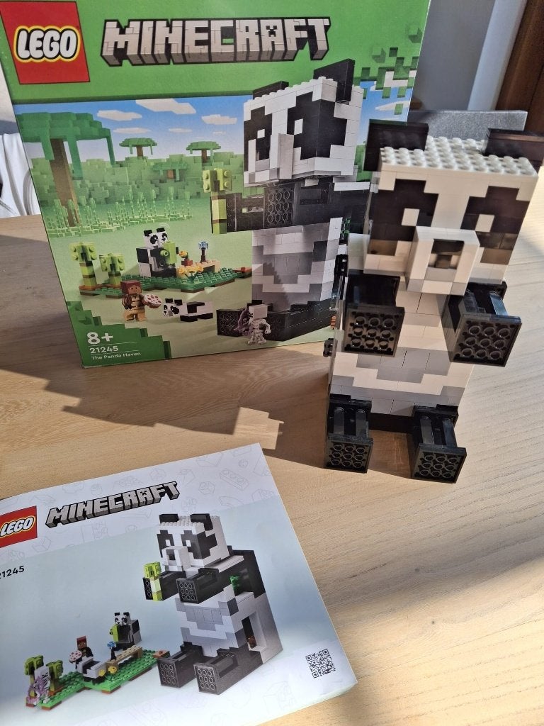 LEGO   Minecraft   8+     21245, Minecraft, Lego, Ophalen of Verzenden, Zo goed als nieuw
