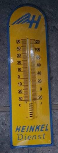 Grote Spa Water thermometer retro vintage reclame, Ophalen of Verzenden, Nieuw, Gebruiksvoorwerp