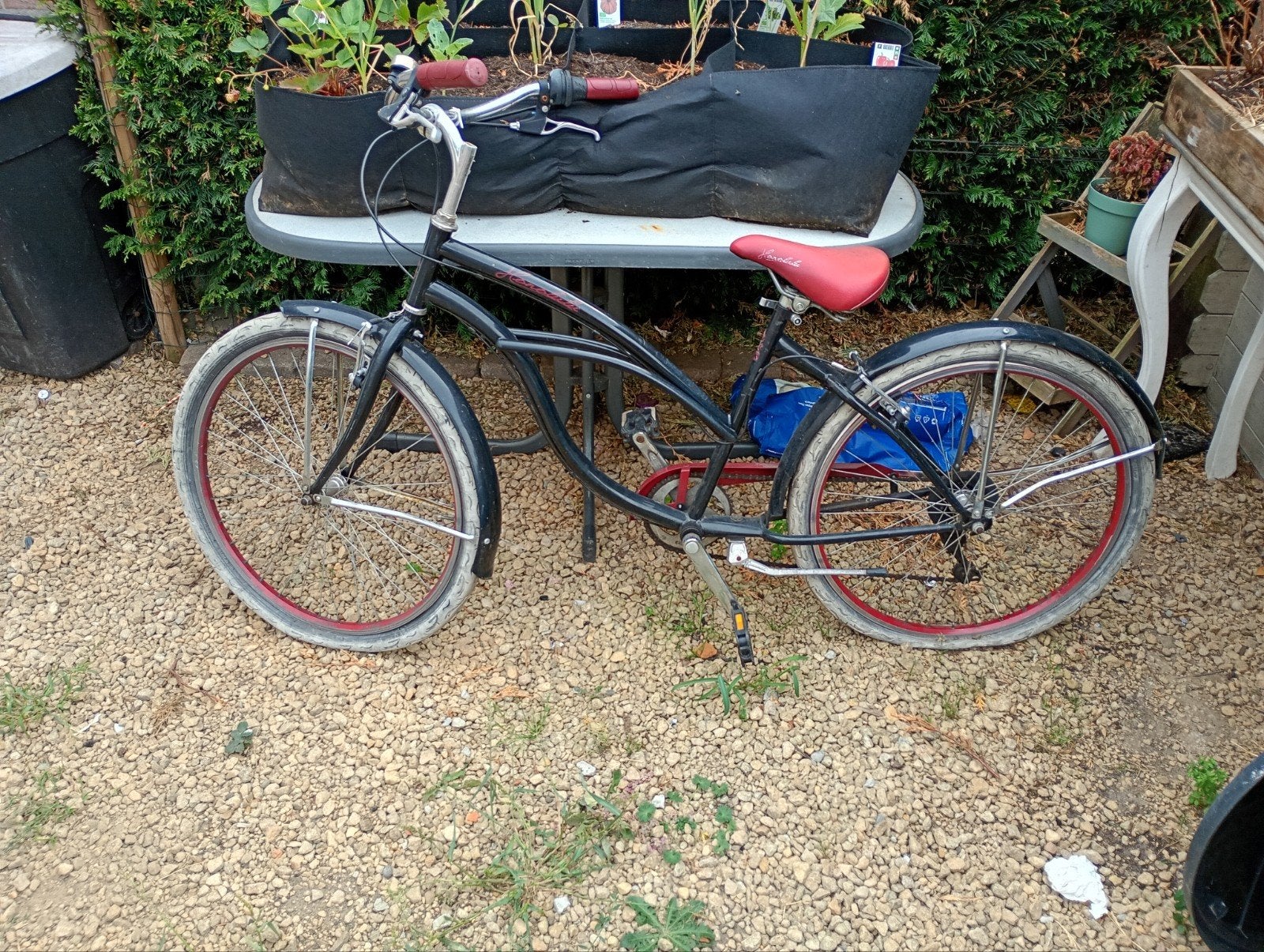 low rider fiets, Enlèvement