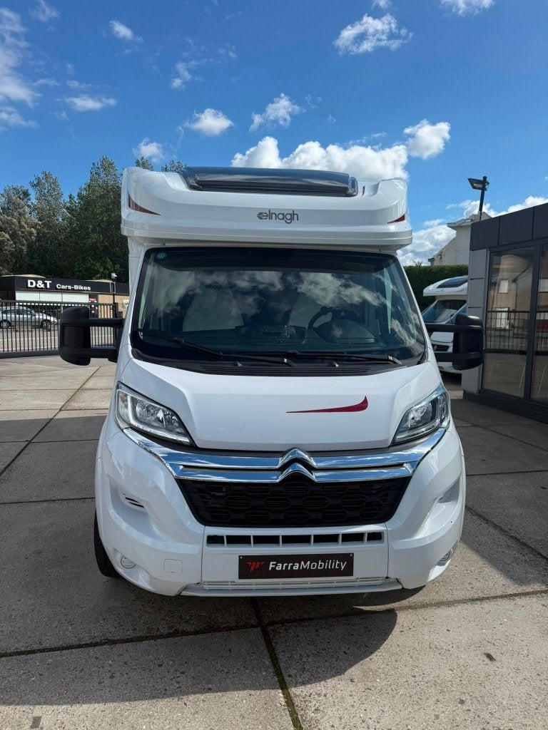 PREMIUM | ELNAGH BARON 531 — 2023 — Seulement 29 156 km, Caravanes & Camping, Camping-cars, Boîte manuelle, Diesel, ABS, Jusqu'à 4