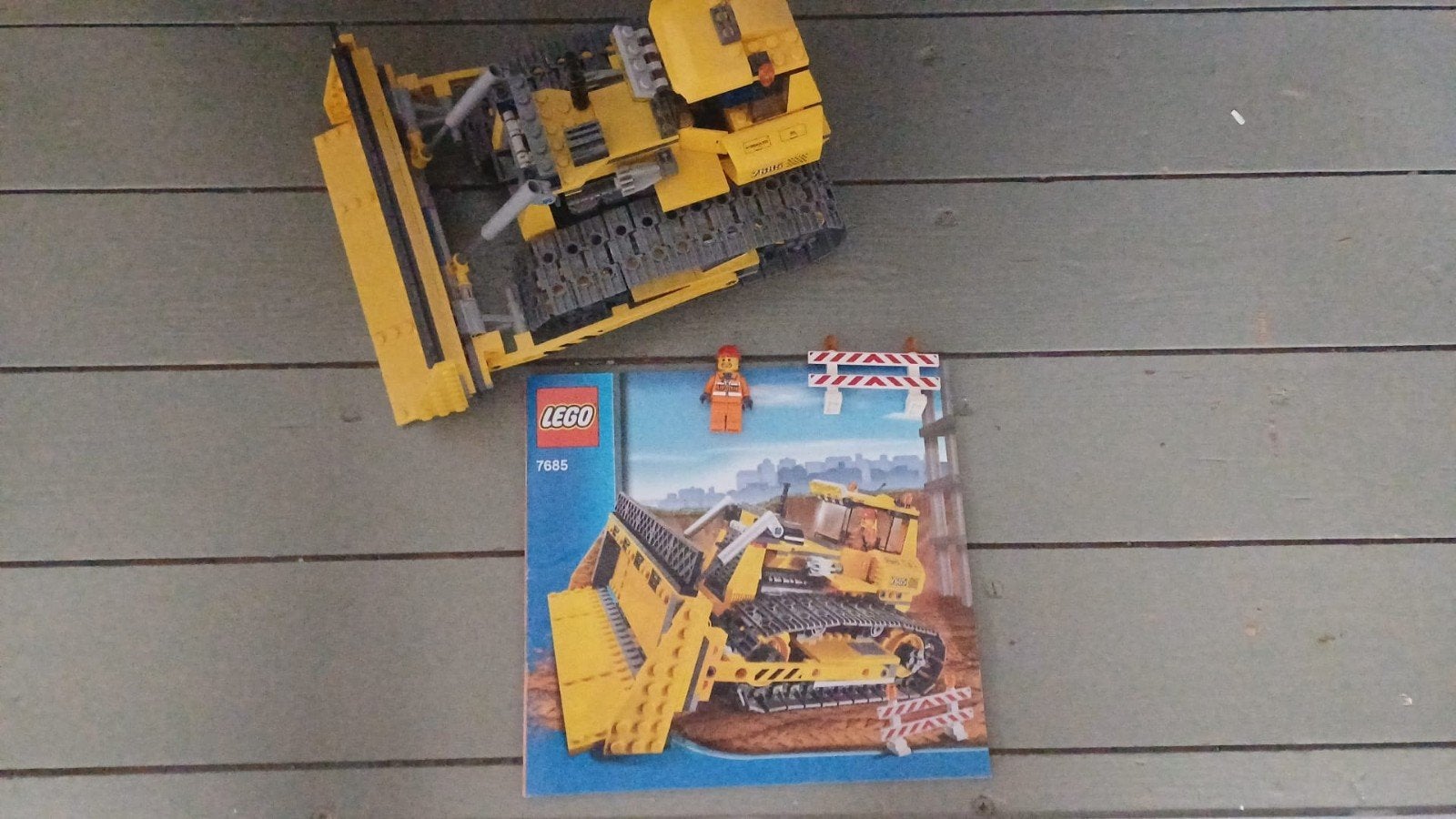lego bulldozer 7685, Ophalen of Verzenden, Lego