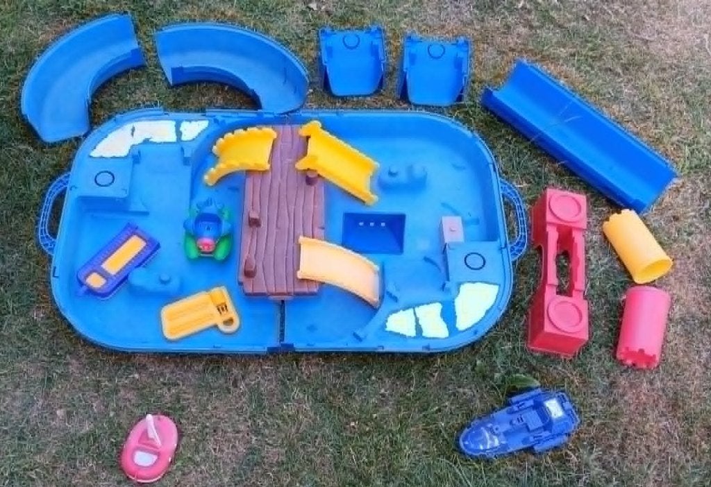 Aquaplay losse onderdelen, Ophalen, Gebruikt