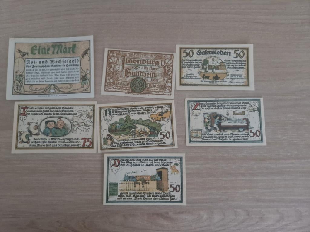 Lot noodgeld duitsland 1, Ophalen of Verzenden, Duitsland