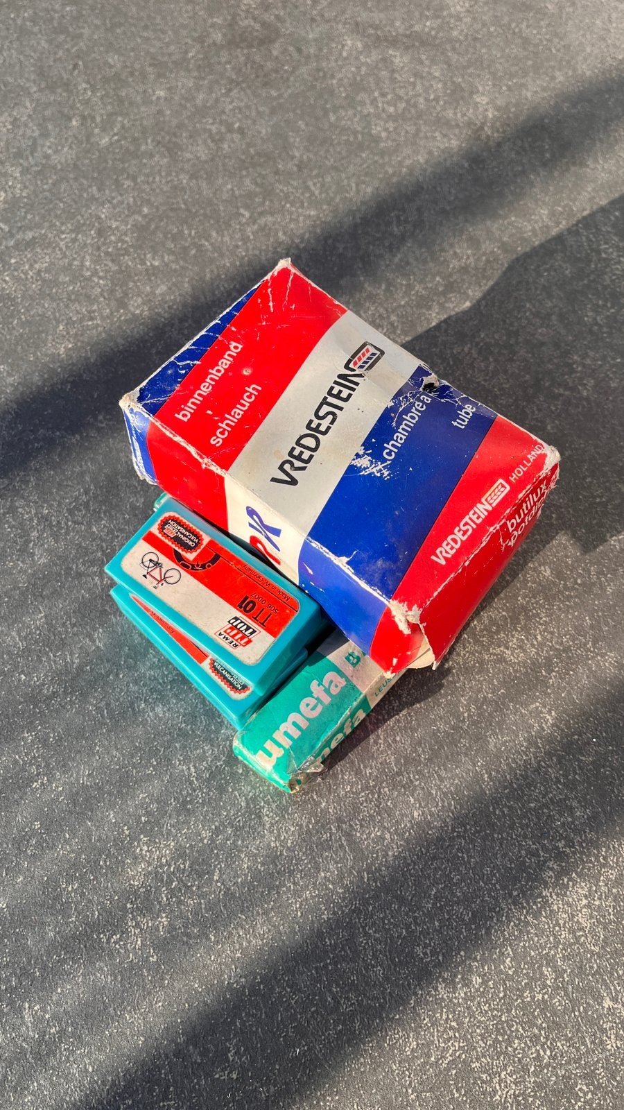 Origineel fietsenrepairkit, Fietsen en Brommers, Fietsaccessoires | Overige Fietsaccessoires, Ophalen, Zo goed als nieuw