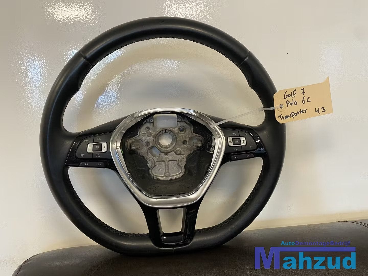 VW POLO 6C GOLF 7 Leer stuur stuurwiel 2012+, Autos : Pièces & Accessoires, Volkswagen, Volkswagen AG, Vw@volkswagen.de, Utilisé