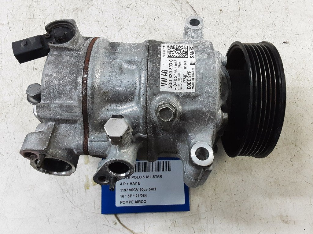 AIRCO POMP Volkswagen Polo V (6R) (5Q0820803G), Gebruikt, Volkswagen, Mevr. I. Hauben, Rue de l'Espoir 34 34
4030  GRIVEGNÉE, BE