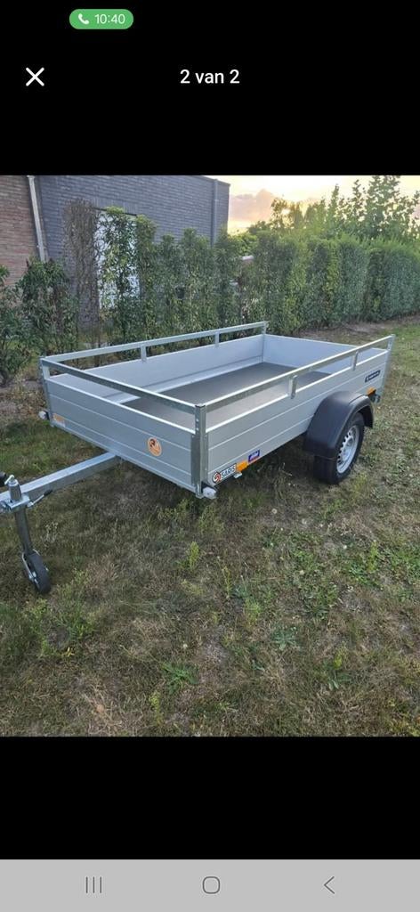 Remork te huur in kemzeke, Ophalen
