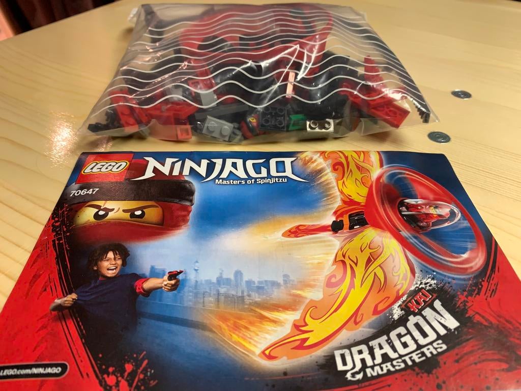 Lego Ninjago - Kai Drakenmeester - 70647, Kinderen en Baby's, Speelgoed | Duplo en Lego, Ophalen, Lego, Zo goed als nieuw, Compleet