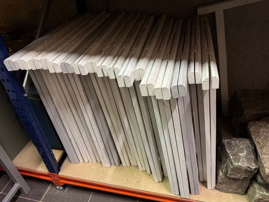 Plankdragers (18x), Ophalen