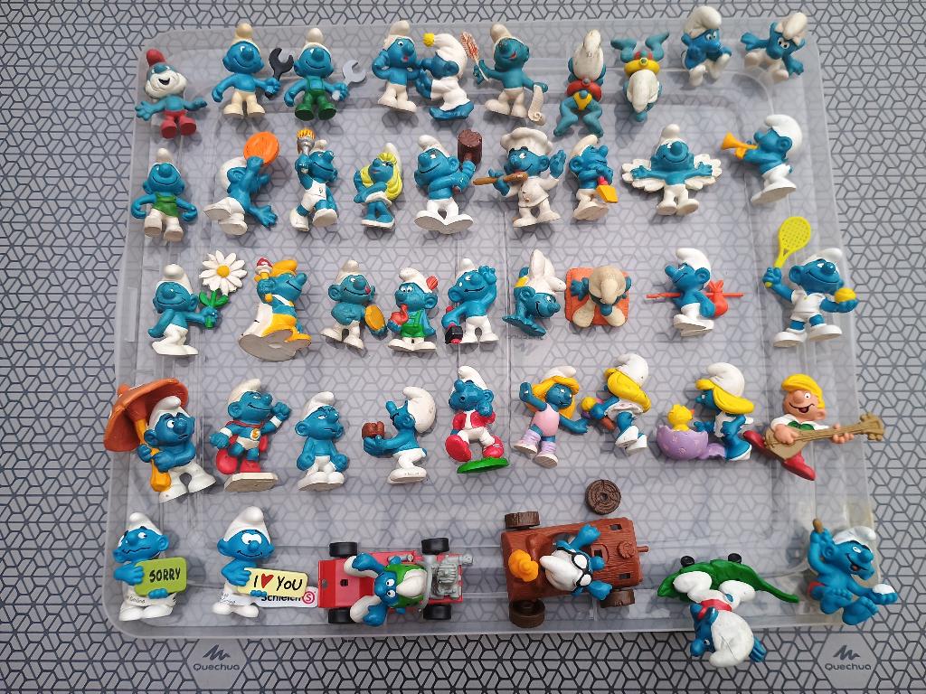 Différents Schtroumpfs de Schleich à € 3,50, Collections, Enlèvement ou Envoi, Utilisé, Différents Schtroumpfs, Poupée, Figurine ou Peluche
