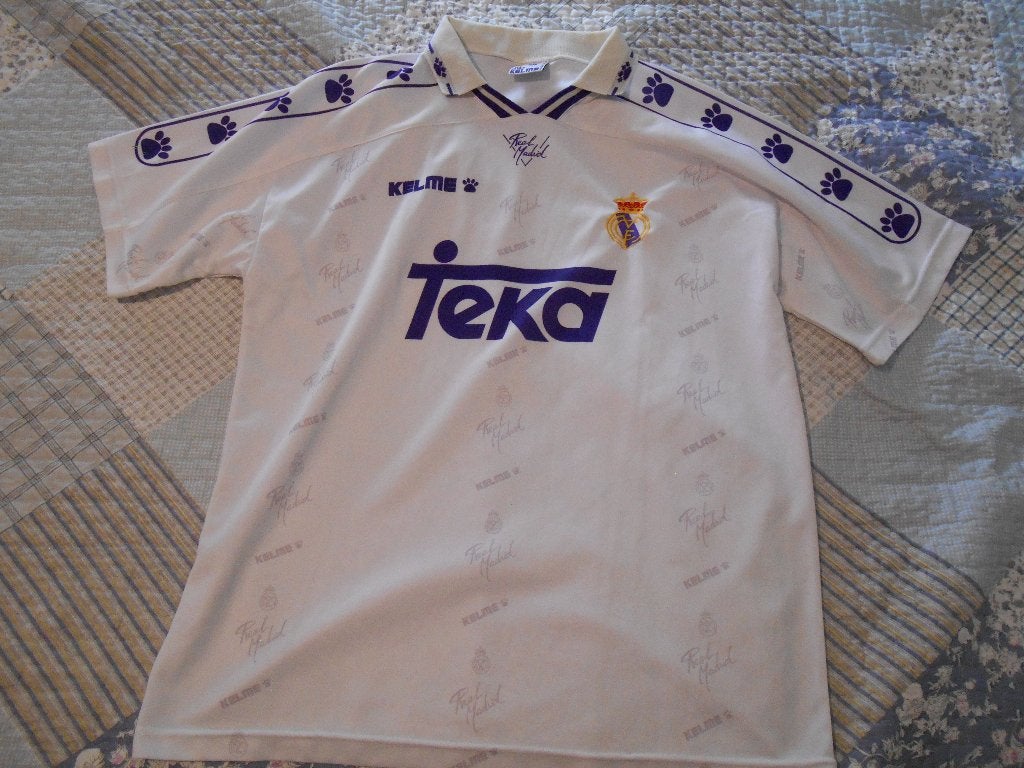 Real madrid thuisshirt 1994-95, Enlèvement, Comme neuf, Maillot