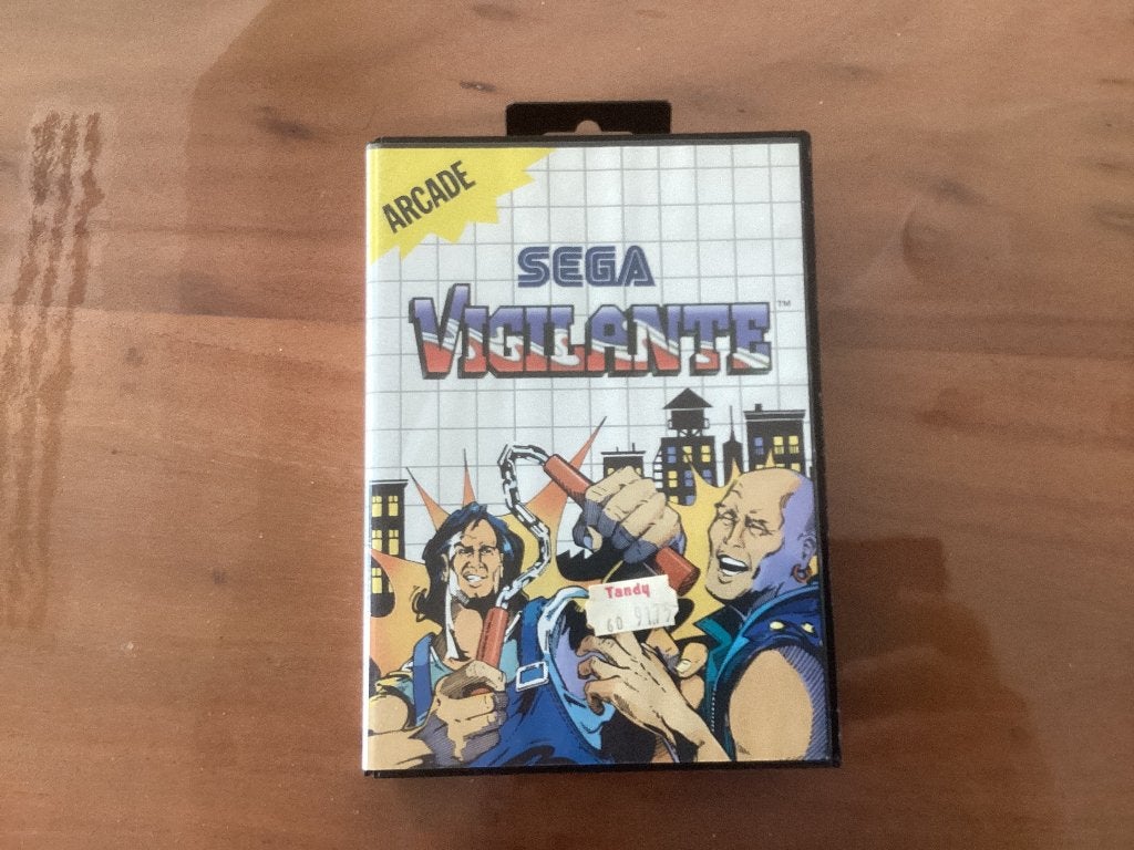 Vigilante Sega master system boxed compleet, Games en Spelcomputers, Ophalen of Verzenden, Gebruikt, Master System