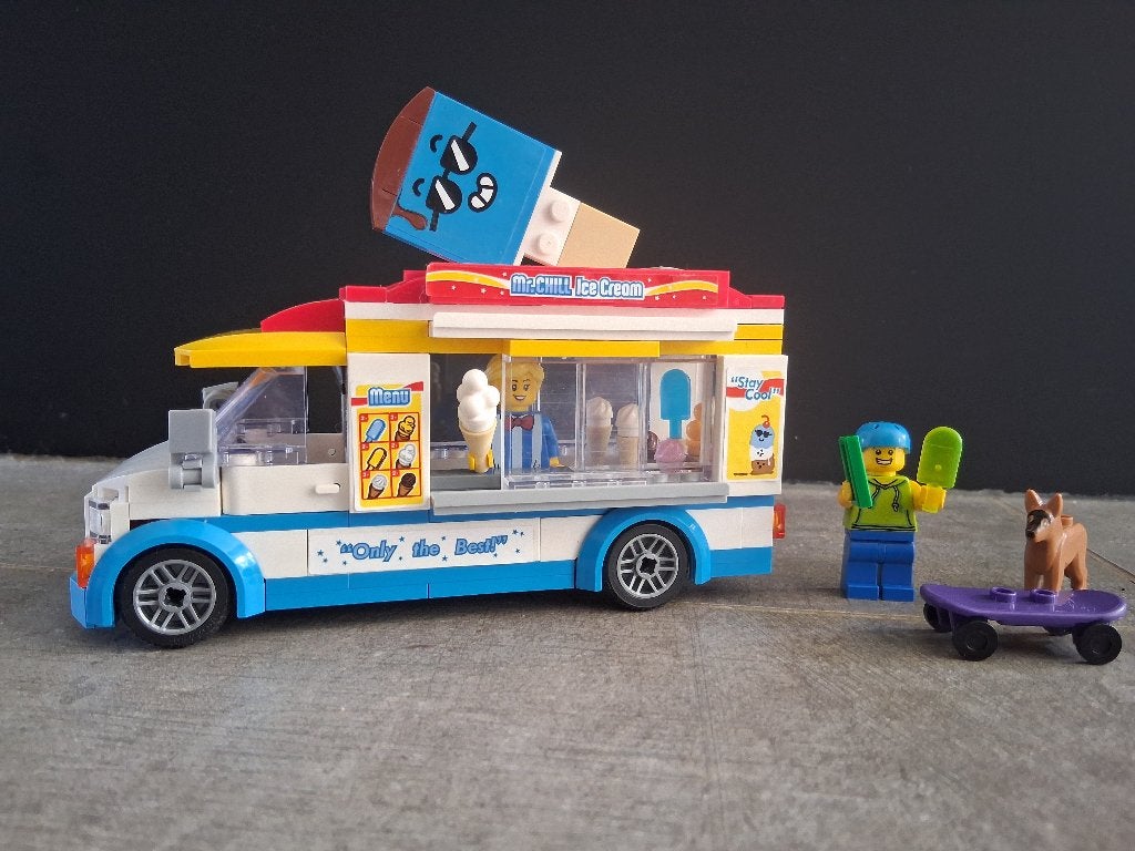 Lego ijswagen, City, Lego, Ensemble complet, Enlèvement