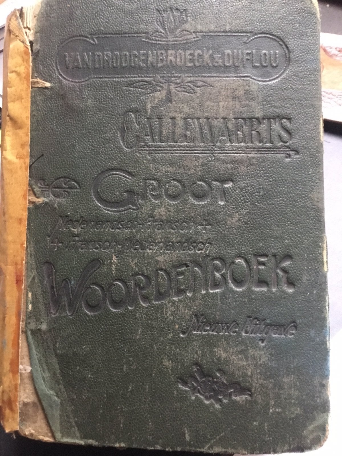 Oud Callewaerts groot woordenboek, Ophalen of Verzenden, Gelezen