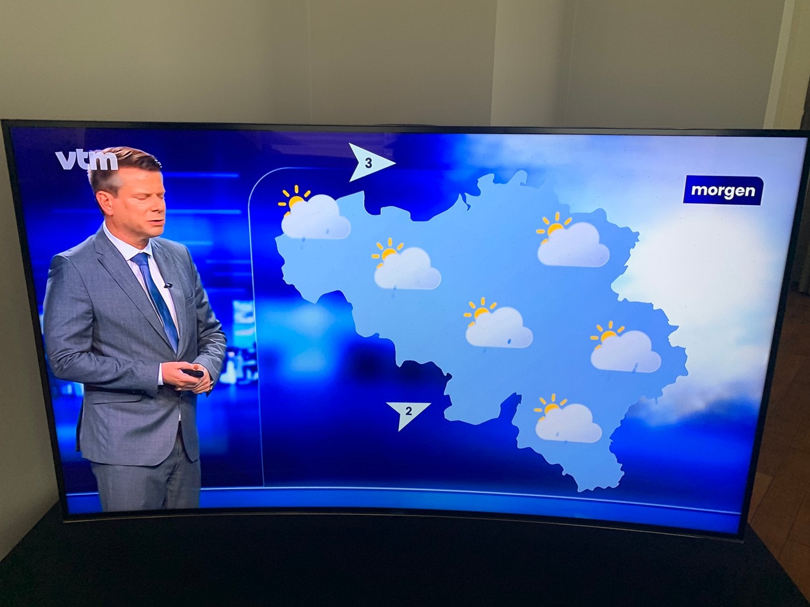 Samsung LED TV  65’’ (165 cm), Audio, Tv en Foto, Ophalen, LED, Zo goed als nieuw, 100 Hz