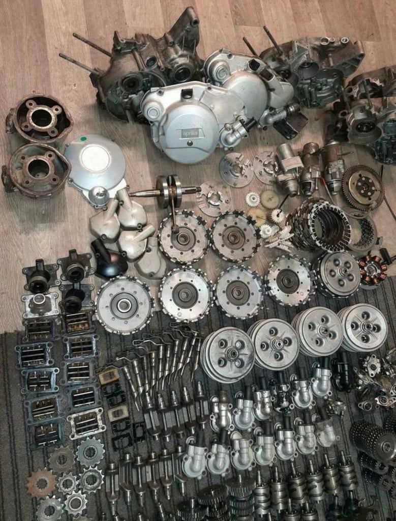 Toutes pièces moteur Minarelli AM6 Beta MRT Sherco DT TZR 50, Enlèvement ou Envoi, Utilisé