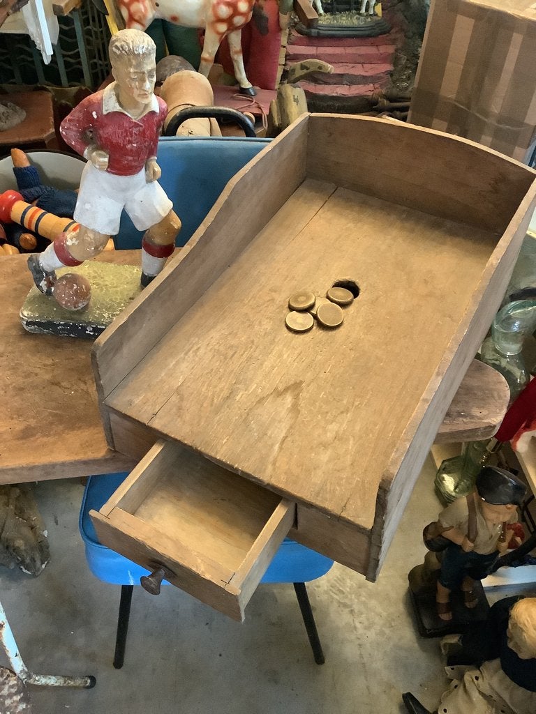 Oude stuiver bak met trofee! Jaren 40 !, Ophalen