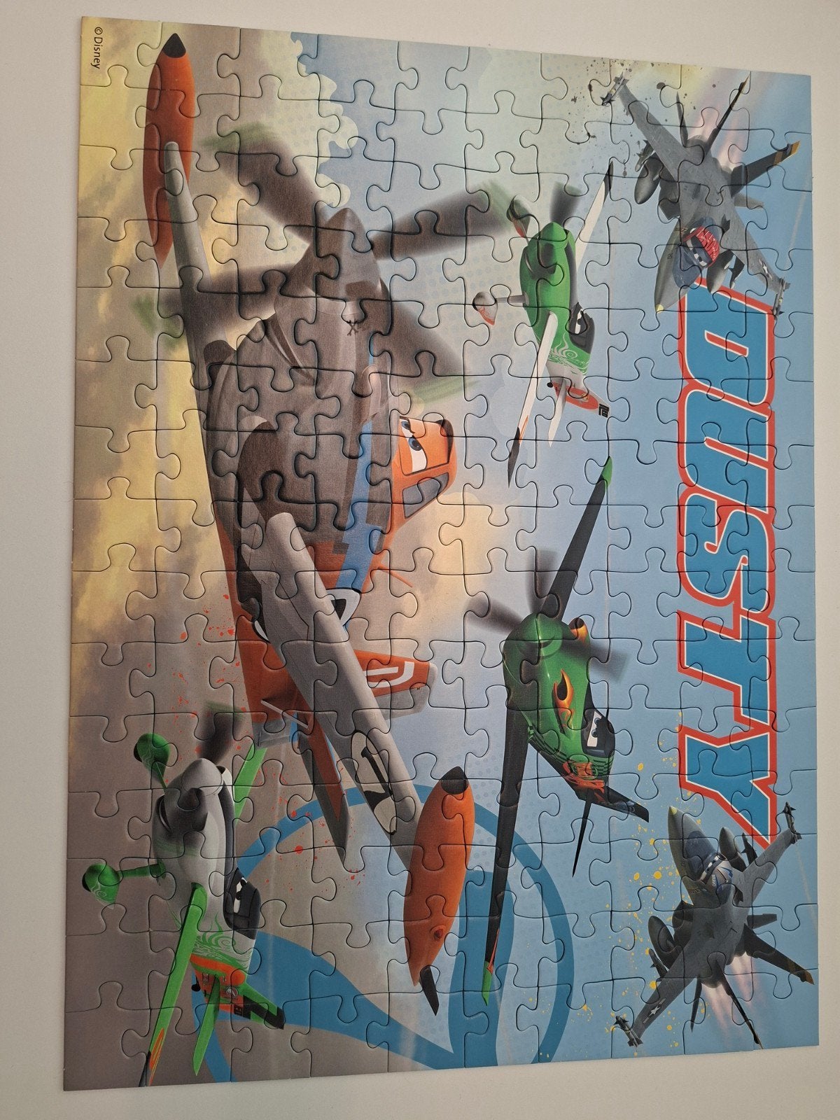 Puzzel van planes van 150 puzzelstukjes., Ophalen, Meer dan 50 stukjes, Zo goed als nieuw, 6 jaar of ouder