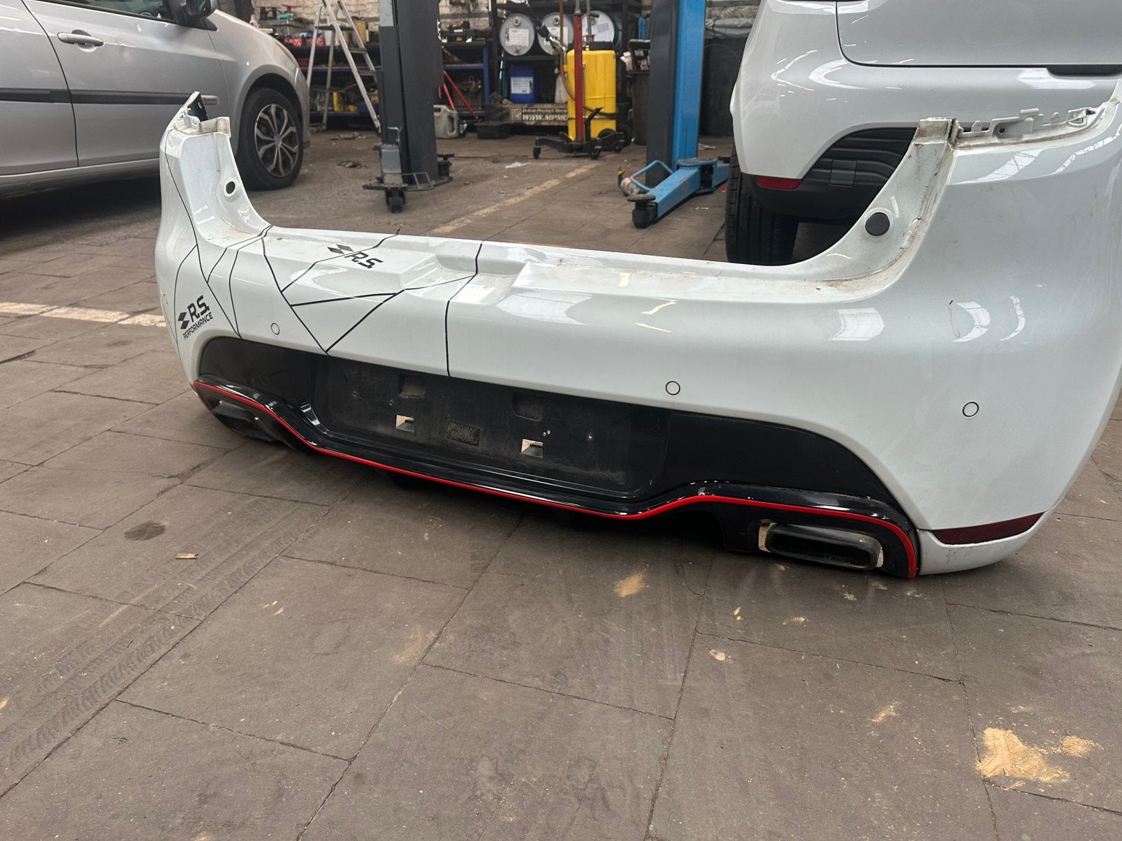 DOOR CHOC CLIO IV RS, Auto-onderdelen, Gebruikt, Renault, Ophalen of Verzenden, Achter