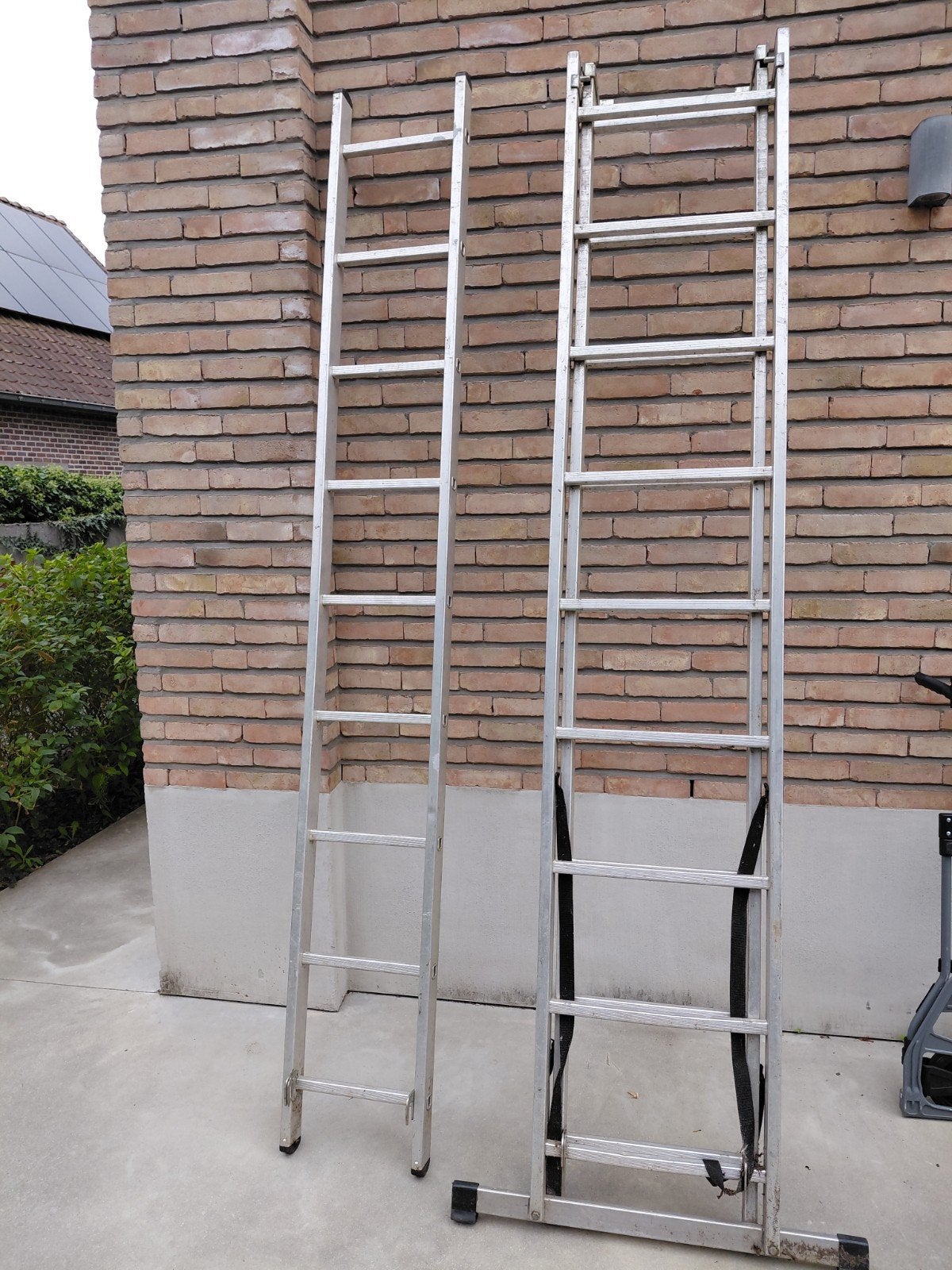 driedelige ladder, Doe-het-zelf en Bouw, Ladders en Trappen, Ophalen, Ladder