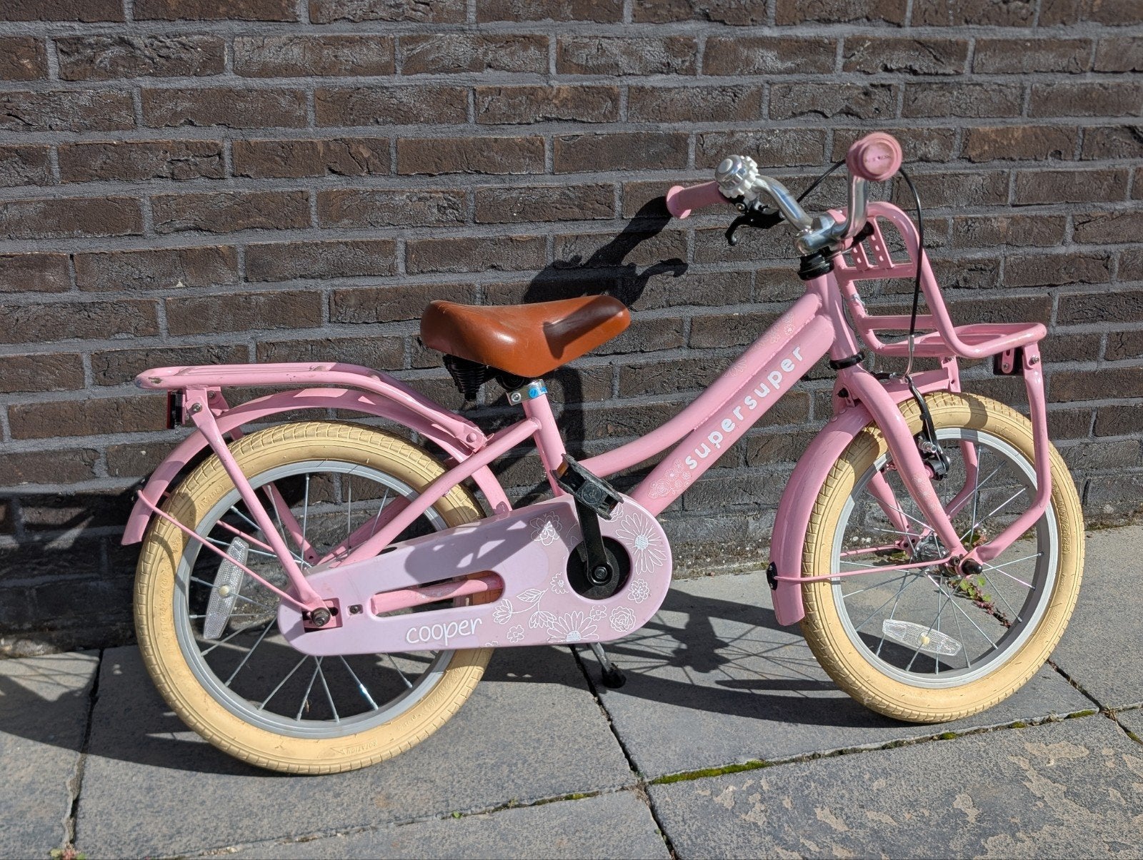 kinderfiets, Ophalen, Terugtraprem, Gebruikt, Handrem